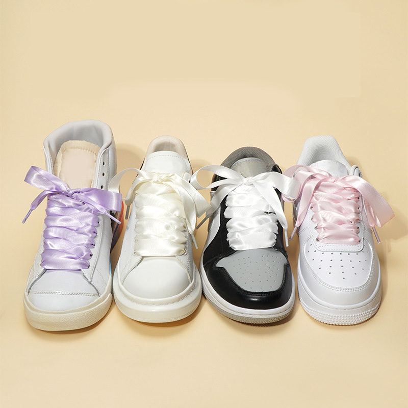 Lace Replacement Flat - Ribbon Shoe Laces for Sneakers 2CM