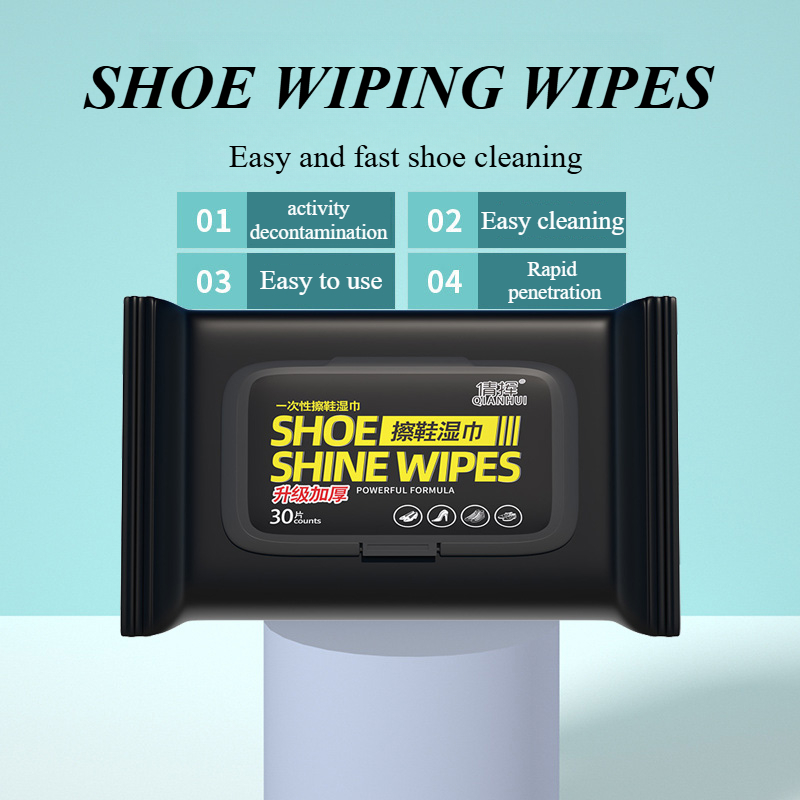Sneaker Care Wipes - 12Pcs/30Pcs Disposable Shoes Clean Wipes Portable