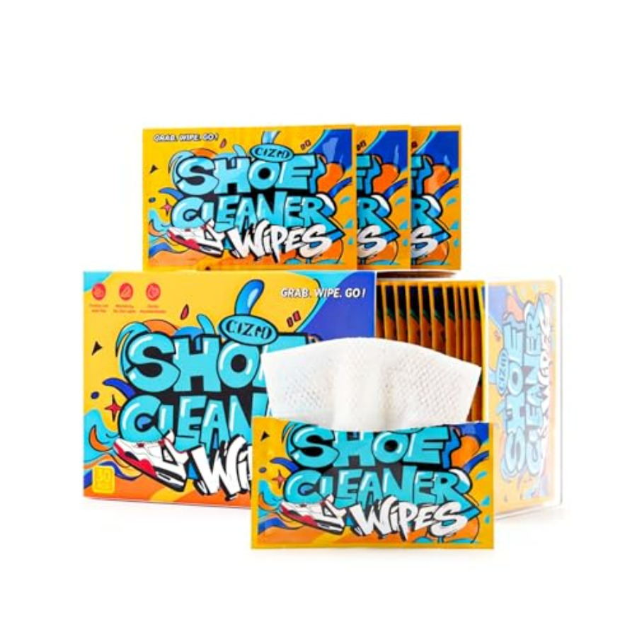Sneaker Care Wipes - Shoe Cleaner Wipes, Shoe Cleaning Wipes