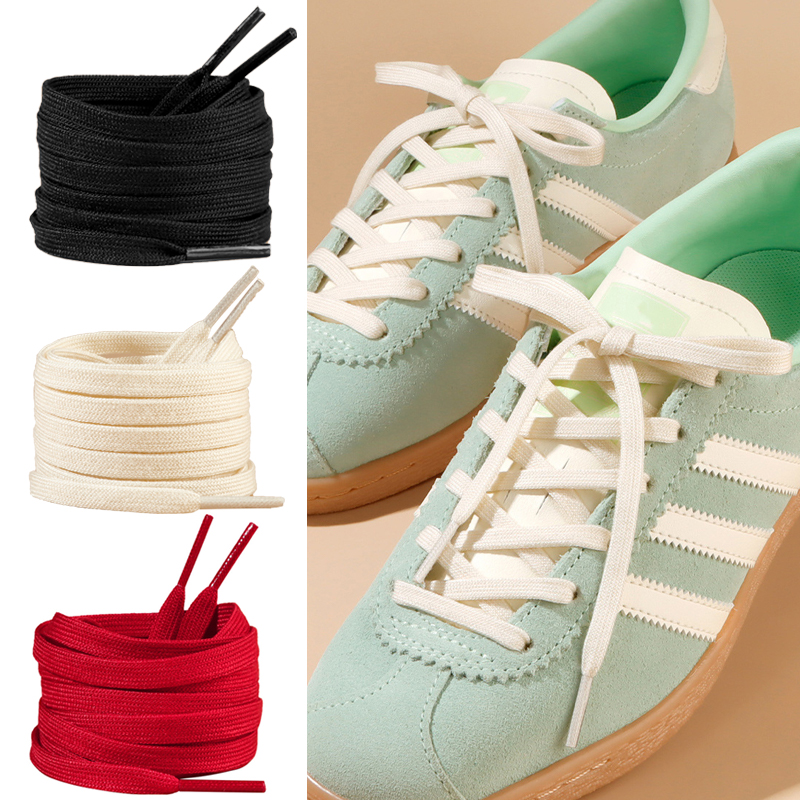 Lace Replacement Flat - Flat Shoe Laces Classic Solid Color