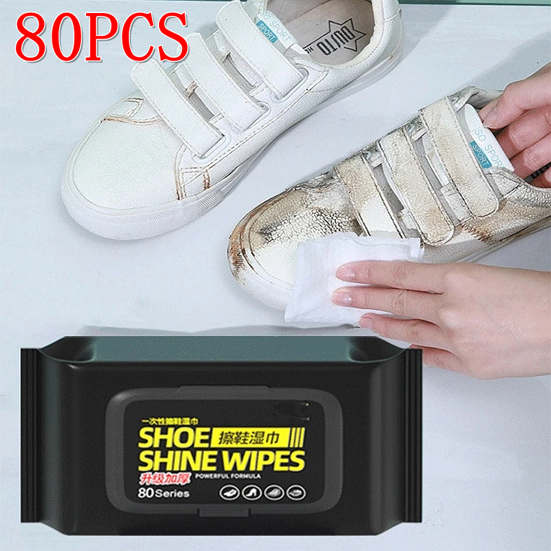 On Sneaker Care - 12/30/80PCS NEW Portable Disposable Powerful Cleaning