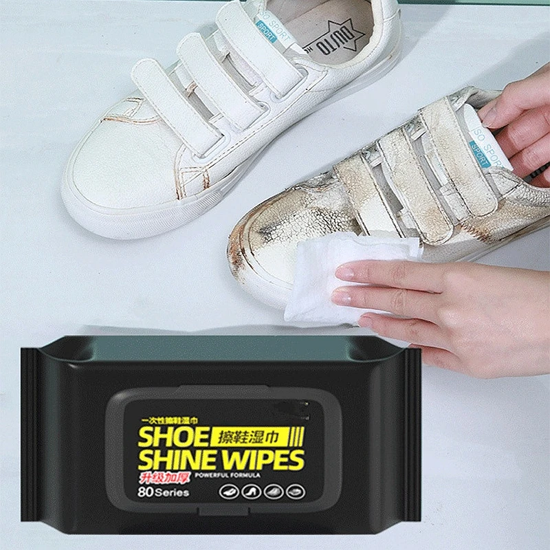 Sneaker Care Wipes - Portable Outdoor Shoe Cleaner Wipes -