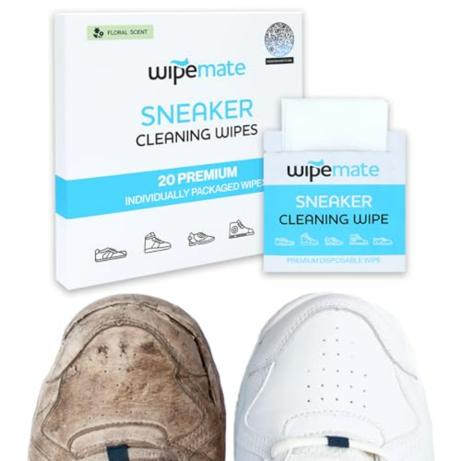Sneaker Care Wipes - Shoe, Sneaker, Suede and Leather Cleaner
