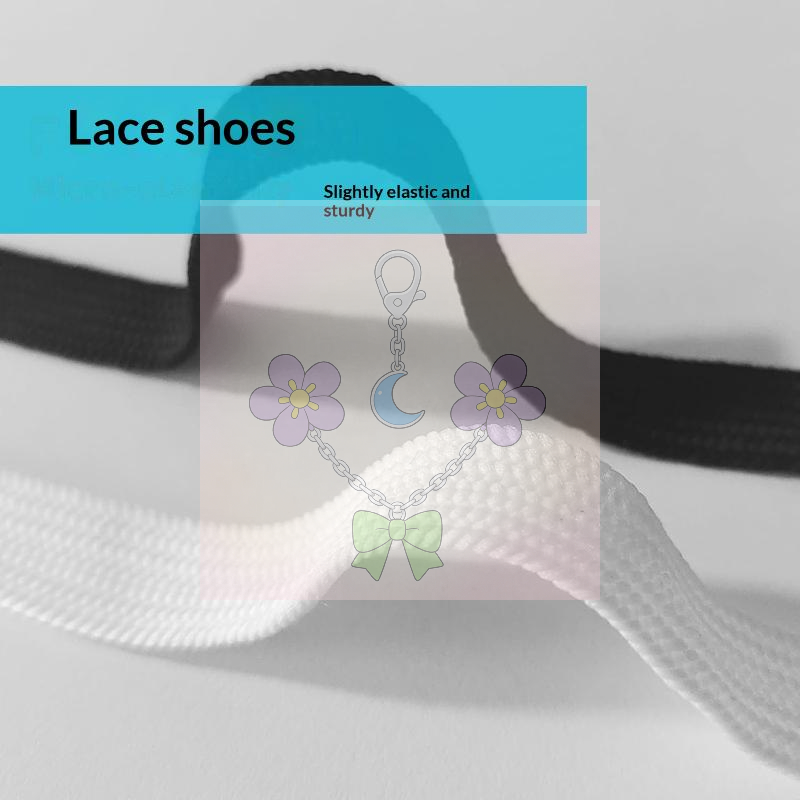 Lace Replacement Flat - 2CM Wide Fat Shoe Laces For
