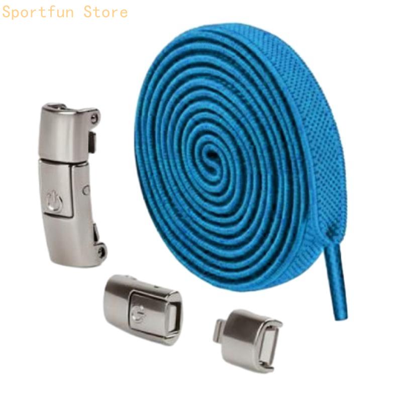 No Tie Elastic Shoelaces Flat  - Lace Replacement Flat บทวิจารณ์และราคา