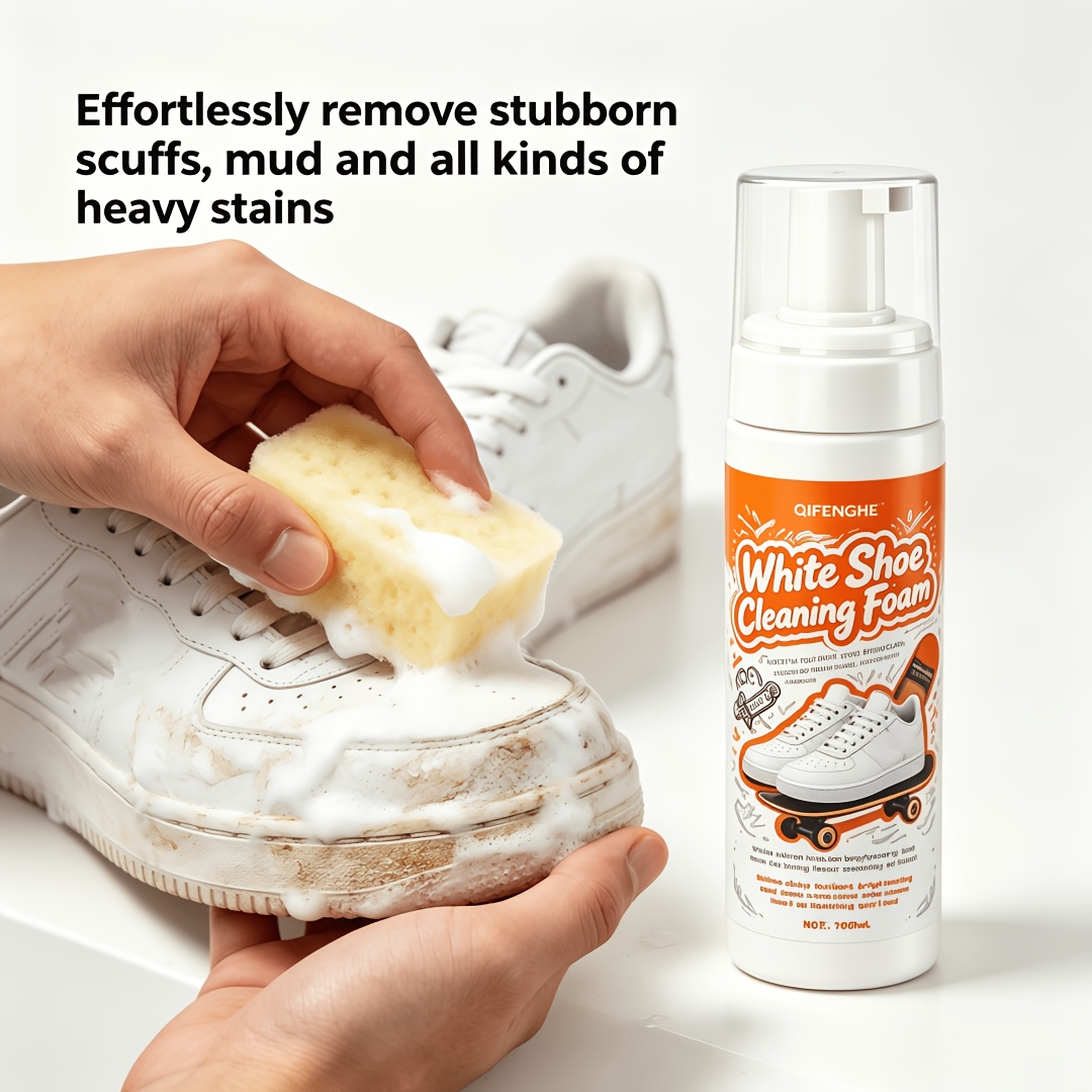 Portable No Rinse White Shoe C - Sneaker Care Products บทวิจารณ์และราคา
