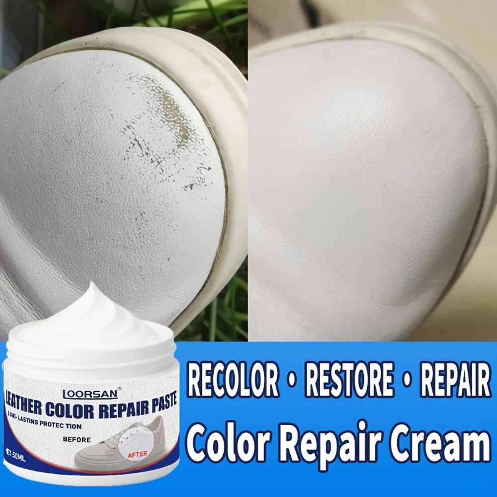KJM White Leather Repair Cream - Sneaker Care Products บทวิจารณ์และราคา