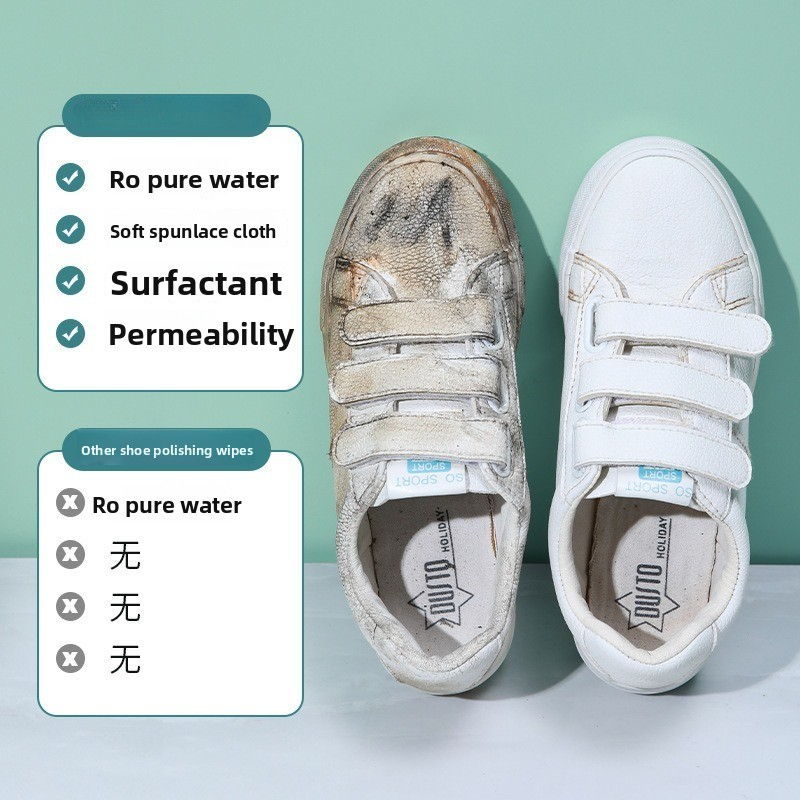 Wipes Disposable Shoes Cleanin - Sneaker Care Wipes บทวิจารณ์และราคา