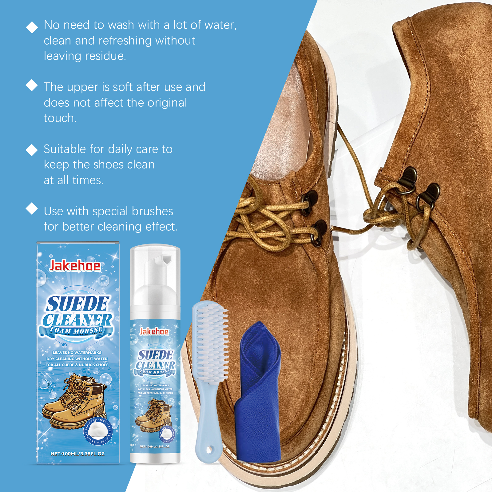 Suede Leather Dry Cleaning Foa - Sneaker Care Wipes บทวิจารณ์และราคา