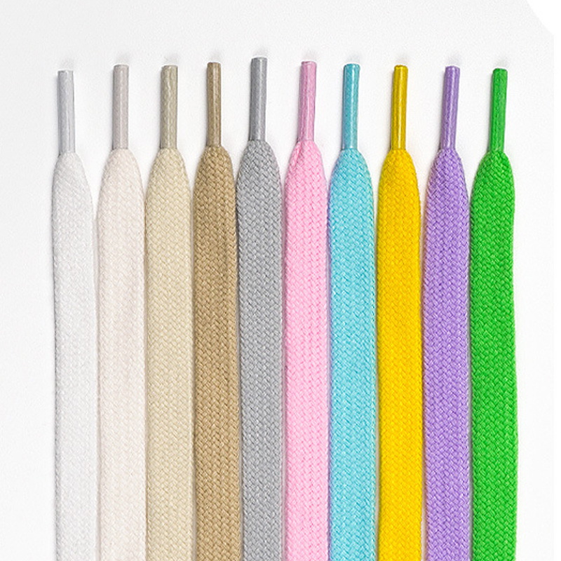 Flat Cotton Shoelaces, Double- - Lace Replacement Flat บทวิจารณ์และราคา