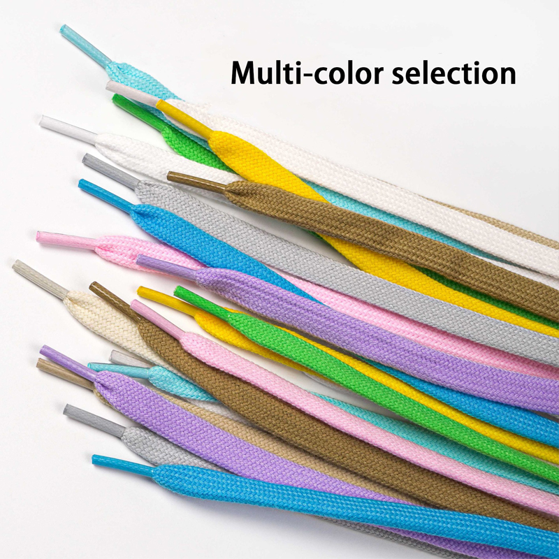 Flat Cotton Shoelaces, Double- - Lace Replacement Flat บทวิจารณ์และราคา