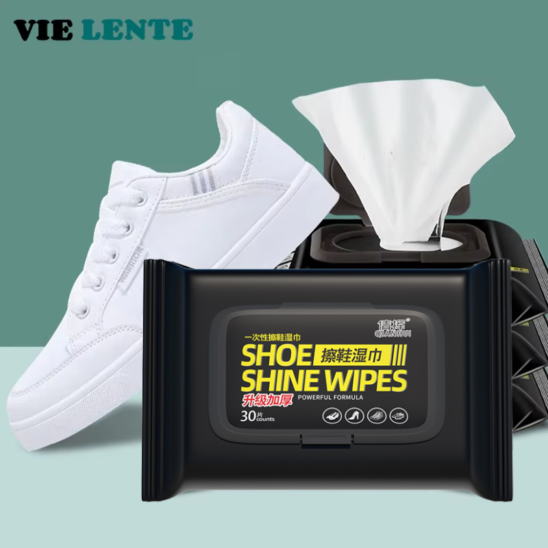 12Pcs/30Pcs Disposable Shoes C - Sneaker Care Wipes บทวิจารณ์และราคา