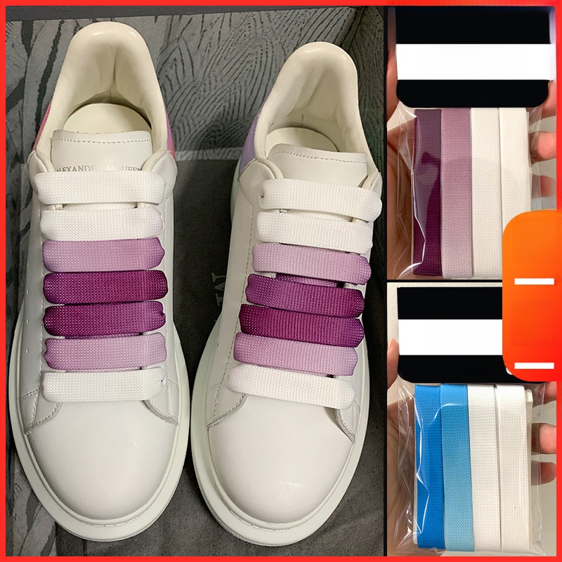 Original Flat Wide Shoe Laces  - Lace Replacement Flat บทวิจารณ์และราคา