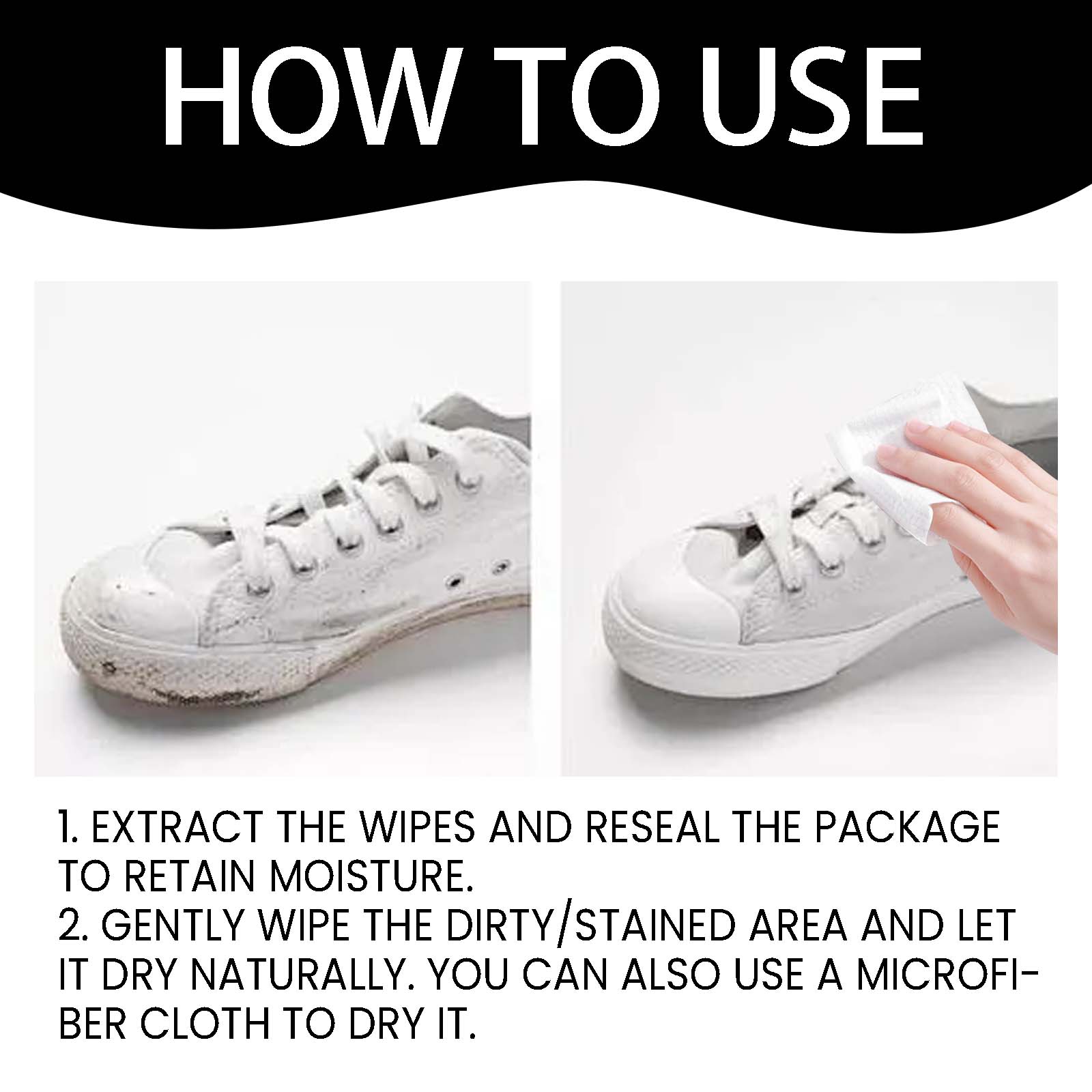 30Pcs Disposable Shoe Wipes Sm - Sneaker Care Wipes บทวิจารณ์และราคา