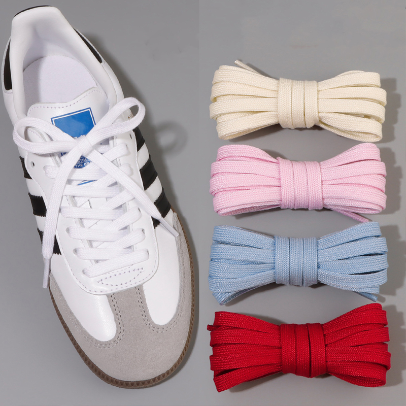 Flat Shoe Laces Classic Solid  - Lace Replacement Flat บทวิจารณ์และราคา