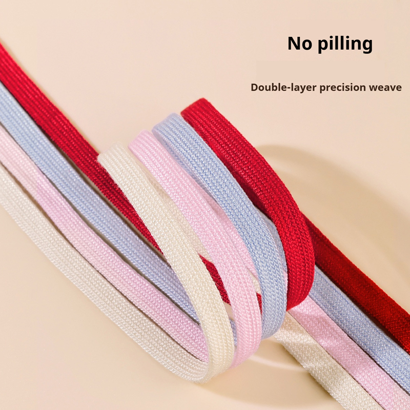 Flat Shoe Laces Classic Solid  - Lace Replacement Flat บทวิจารณ์และราคา
