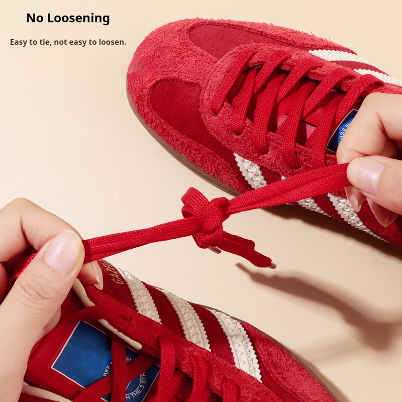 Flat Shoe Laces Classic Solid  - Lace Replacement Flat บทวิจารณ์และราคา