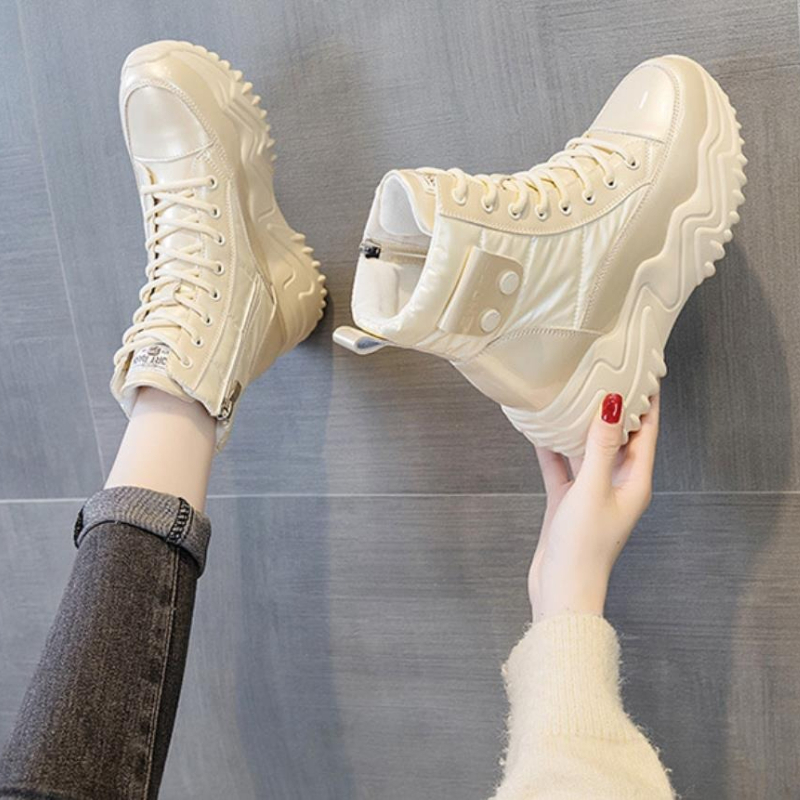 7CM Platform Wedge Sneakers Wo - Leather Sneaker Care Kit บทวิจารณ์และราคา