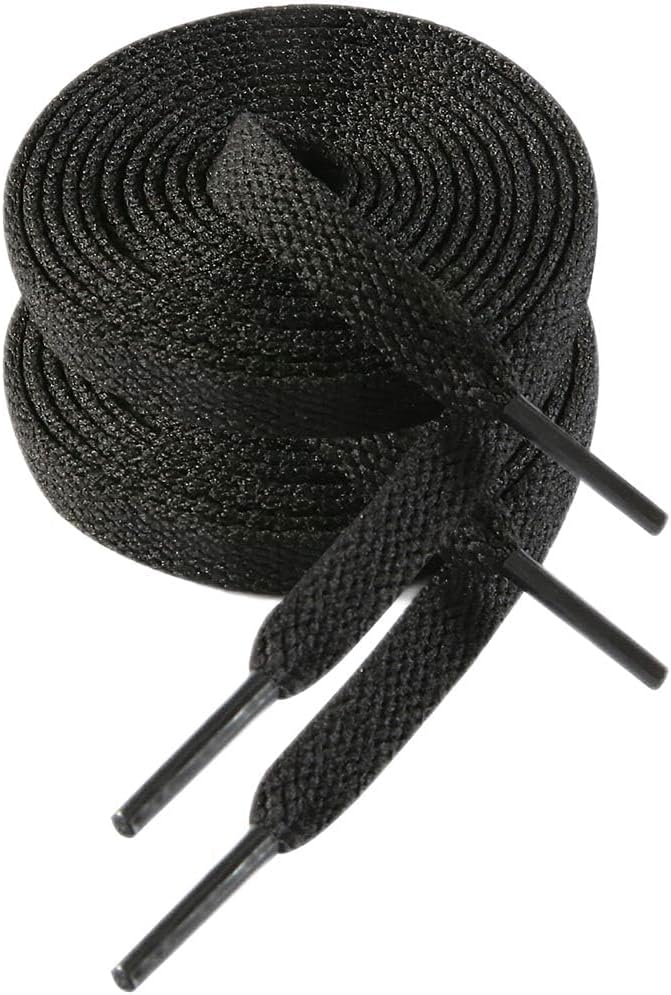 Flat Trainers Shoelace, 8mm Wi - Lace Replacement Flat บทวิจารณ์และราคา