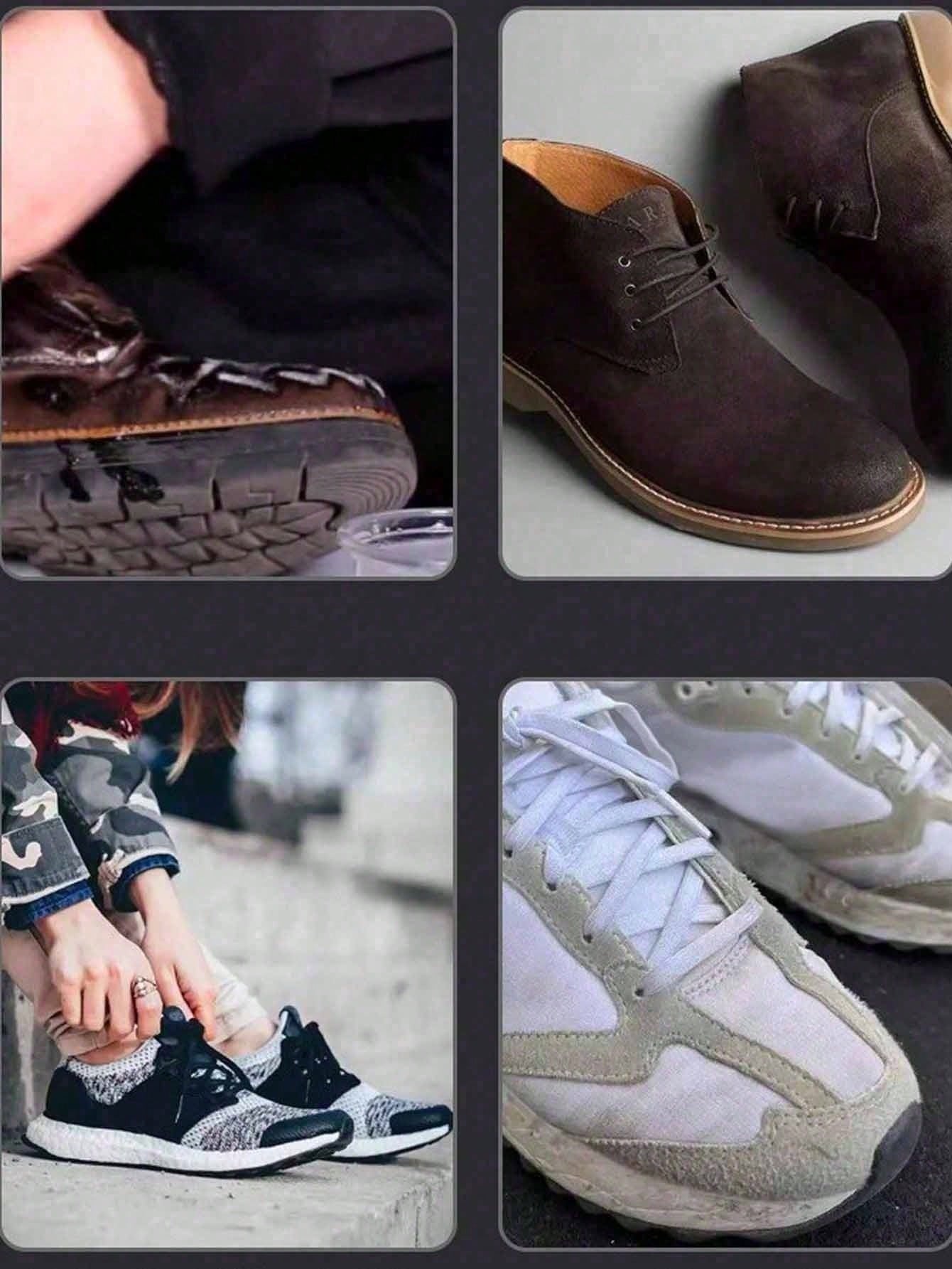 1/2Pcs Portable Suede Shoe Cle - Sneaker Care Accessories บทวิจารณ์และราคา