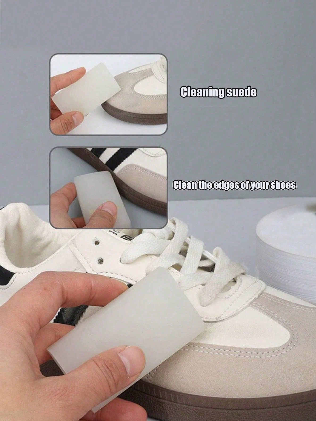1/2Pcs Portable Suede Shoe Cle - Sneaker Care Accessories บทวิจารณ์และราคา