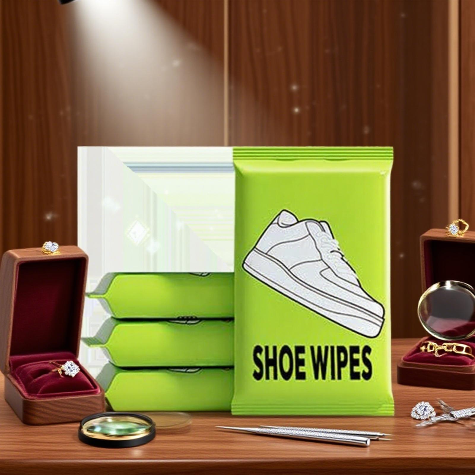 3 Bag Shoes quick-Clean Wipes  - Sneaker Care Wipes บทวิจารณ์และราคา