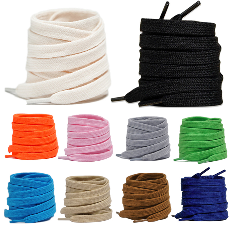 1 Pair Flat Shoelaces Multi-co - Lace Replacement Flat บทวิจารณ์และราคา