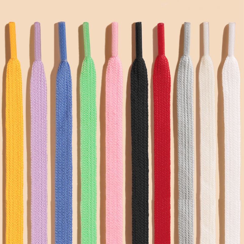1 Pair Flat Shoelaces Multi-co - Lace Replacement Flat บทวิจารณ์และราคา