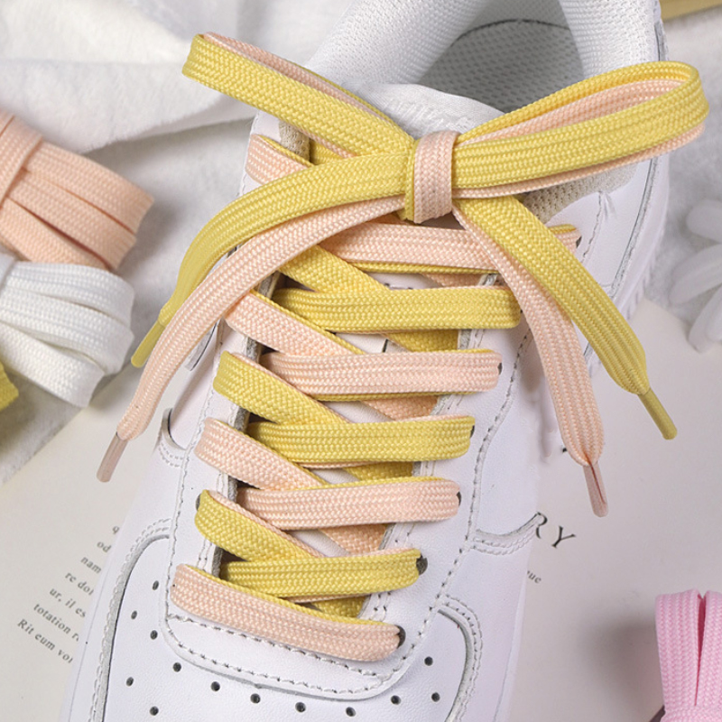 0.8CM Double Layered Laces for - Lace Replacement Flat บทวิจารณ์และราคา