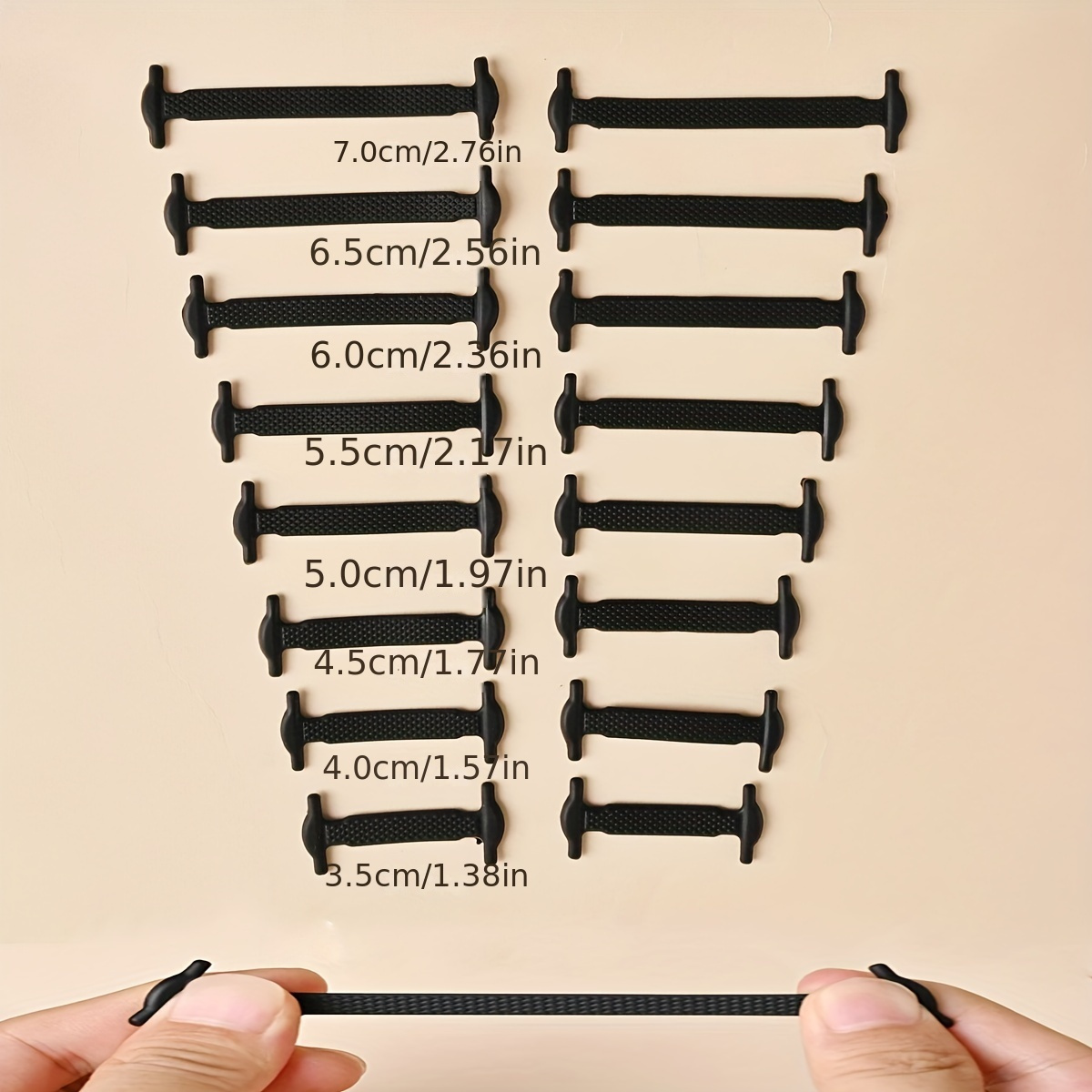 16pcs No Tie Shoe Laces, Elast - Lace Replacement Flat บทวิจารณ์และราคา