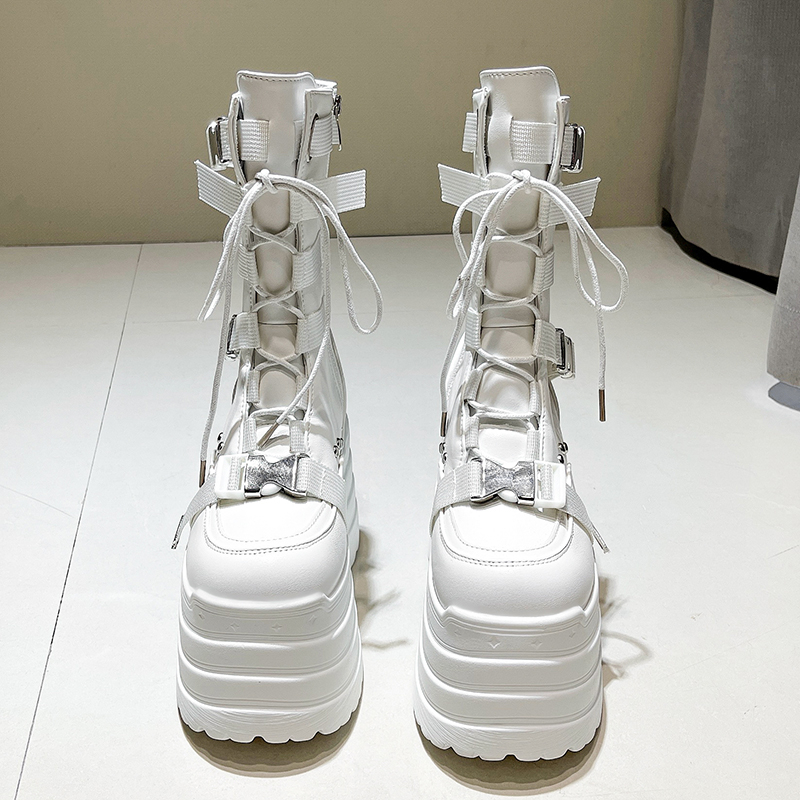 13.5CM,17CM Women Punk Boots A - Leather Sneaker Care Kit บทวิจารณ์และราคา
