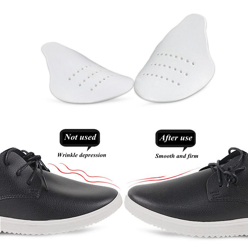2Pcs Leather Shoe Toe Caps Sup - Sneaker Care Accessories บทวิจารณ์และราคา