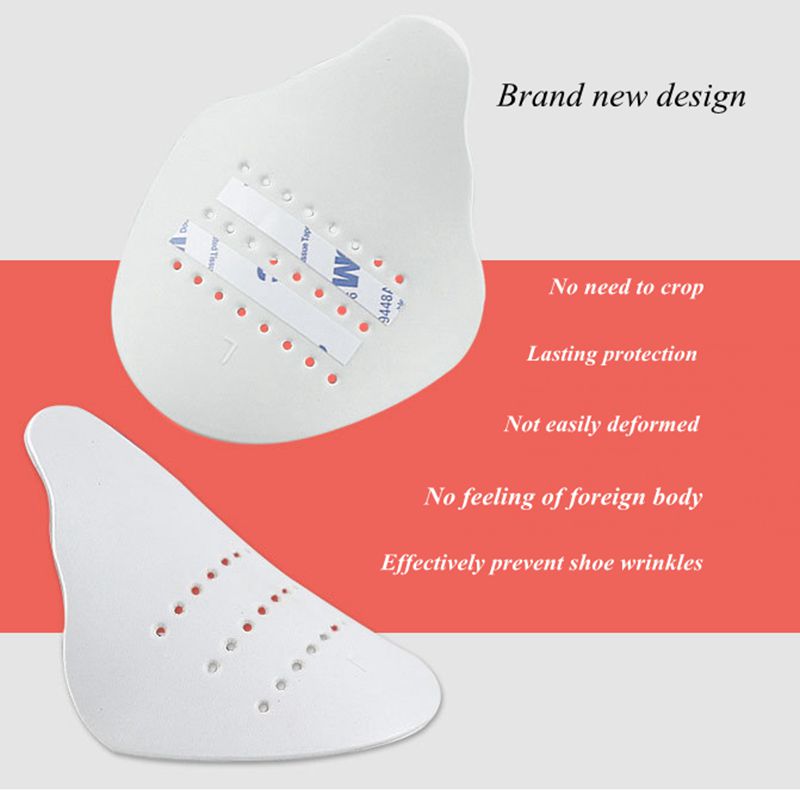 2Pcs Leather Shoe Toe Caps Sup - Sneaker Care Accessories บทวิจารณ์และราคา