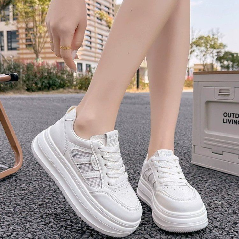 Women's Breathable Mesh Platfo - Leather Sneaker Care Kit บทวิจารณ์และราคา