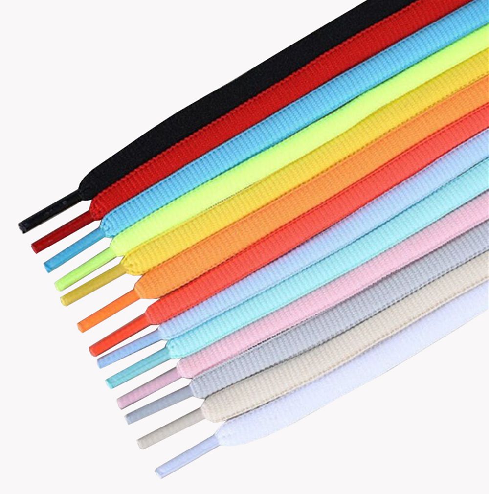 9mm Wide Oval Flat Shoelace Re - Lace Replacement Flat บทวิจารณ์และราคา