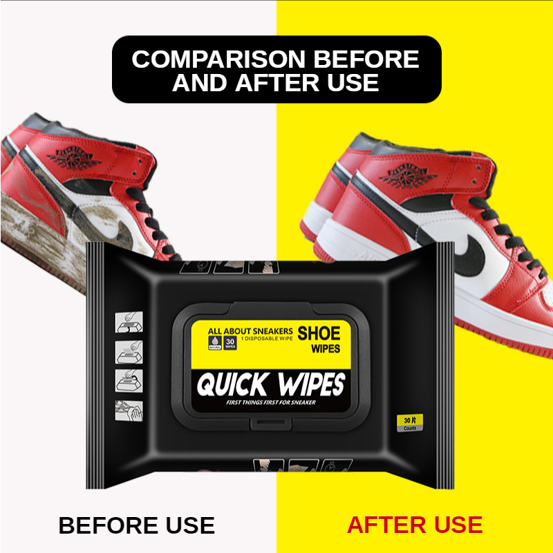 12/30pcs Disposable Shoes Clea - Sneaker Care Wipes บทวิจารณ์และราคา