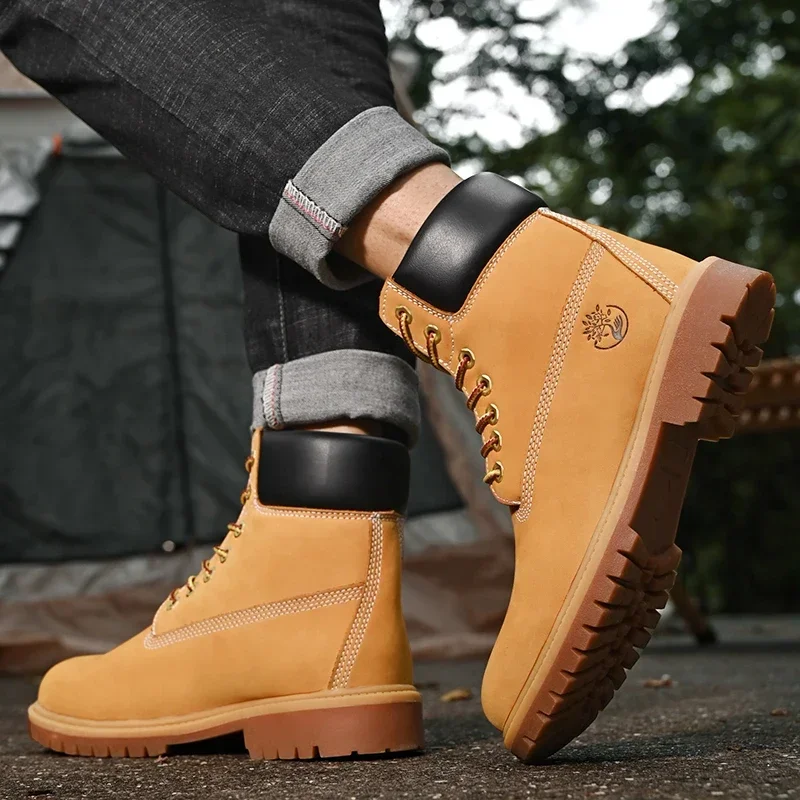 Boots Men High Top Boots High  - Leather Sneaker Care Kit บทวิจารณ์และราคา