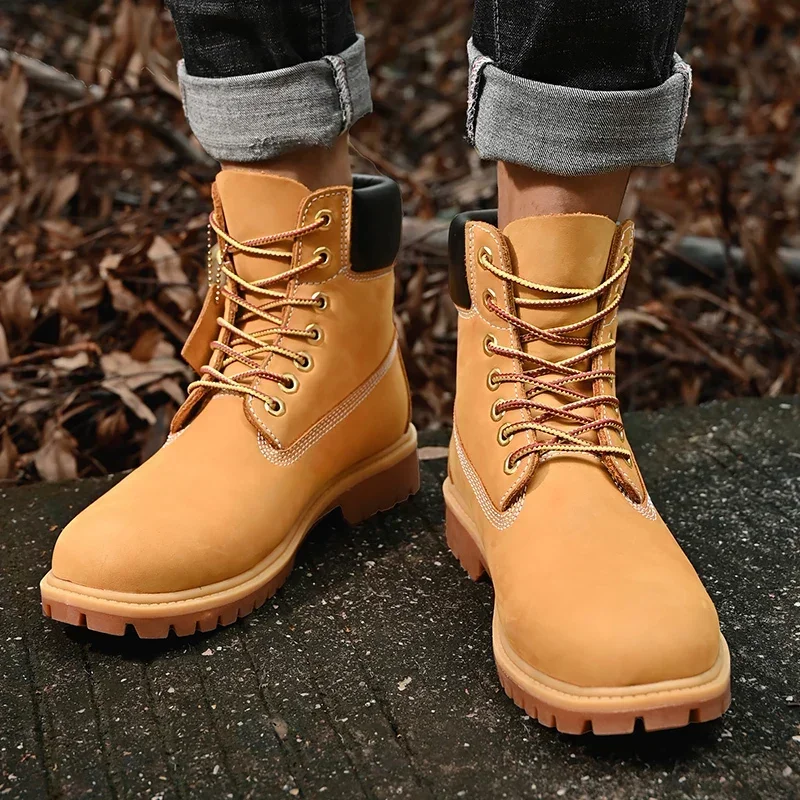 Boots Men High Top Boots High  - Leather Sneaker Care Kit บทวิจารณ์และราคา