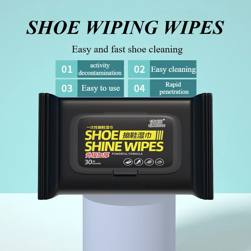 12-60Pcs Disposable Shoes Clea - Sneaker Care Wipes บทวิจารณ์และราคา